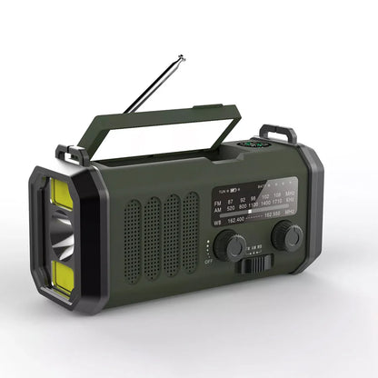 Nødradio m. Powerbank 10.000 mAh
